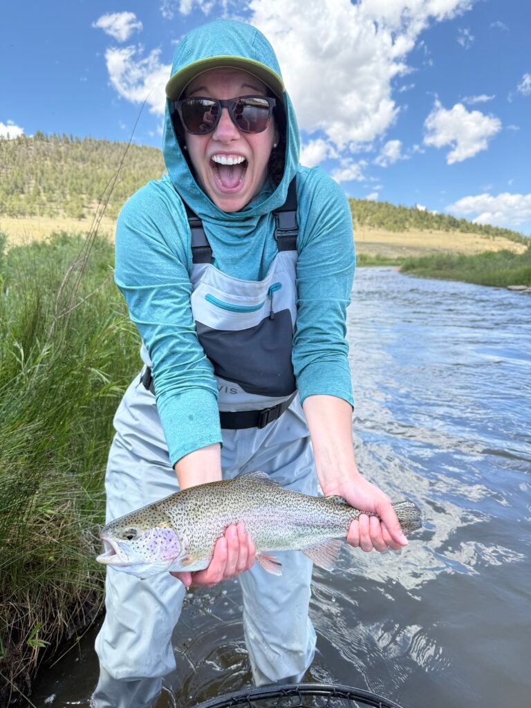 Wild trout from private South Platte River fly fishing water in Colorado 3