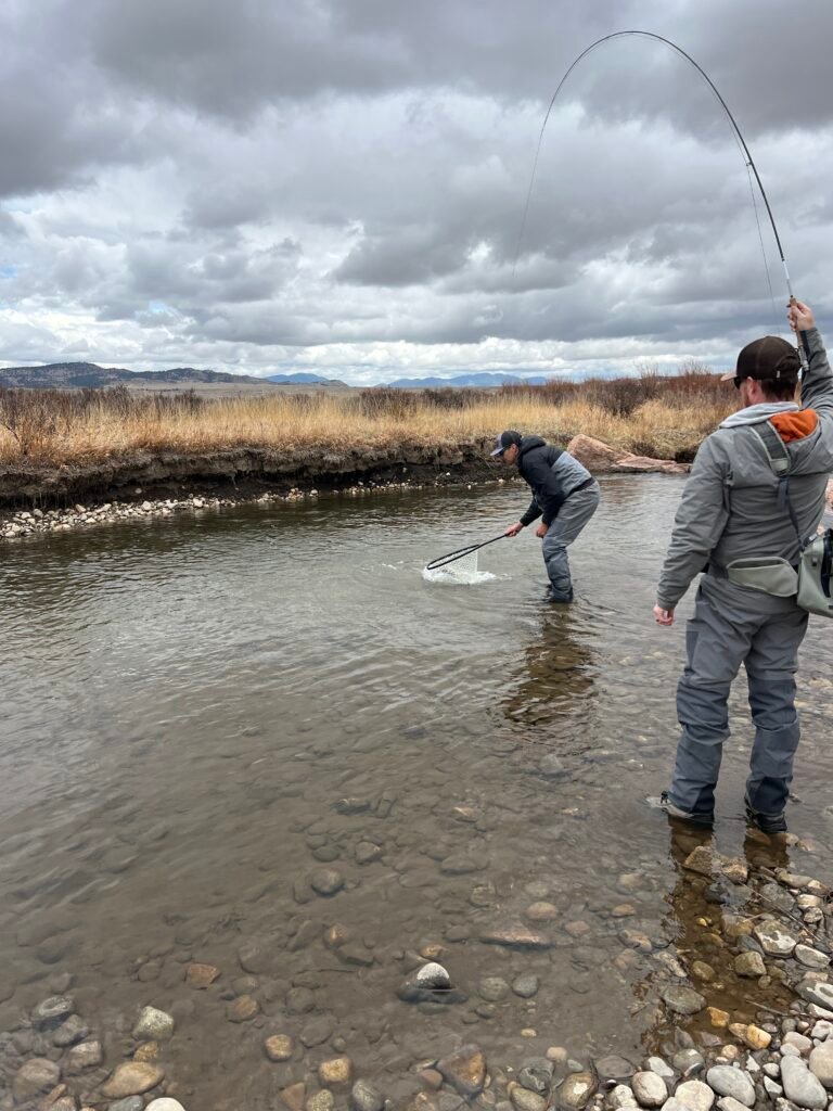 Fly fishing experience on private South Platte River water in Colorado