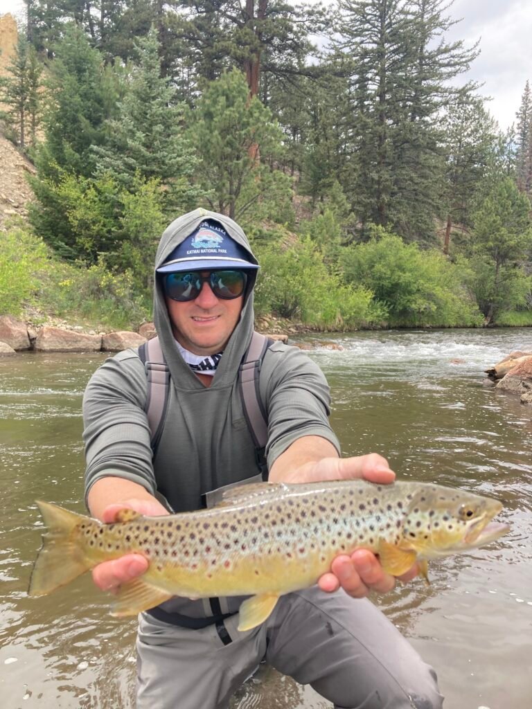 Private fly fishing on the South Platte River at Santa Maria Ranch in Colorado 2