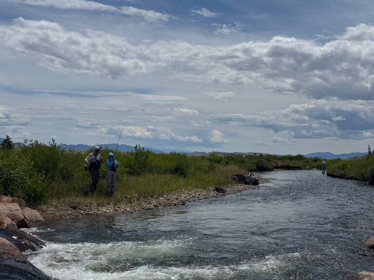 Clear Colorado river water at Santa Maria Ranch private fly fishing property 4