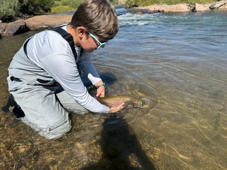 Fly fishing experience on private South Platte River water in Colorado 4